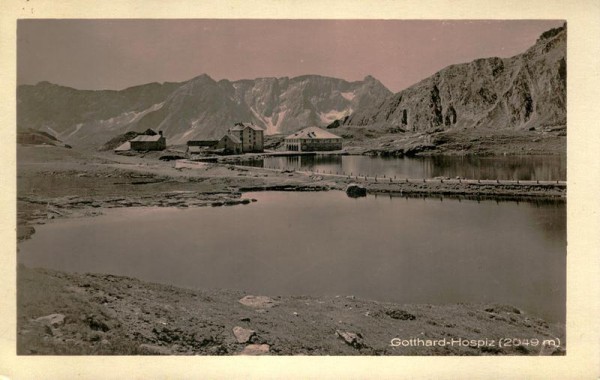 Gotthard-Hospiz Vorderseite