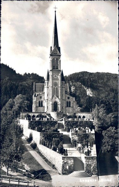 Lungern/Kirche Vorderseite