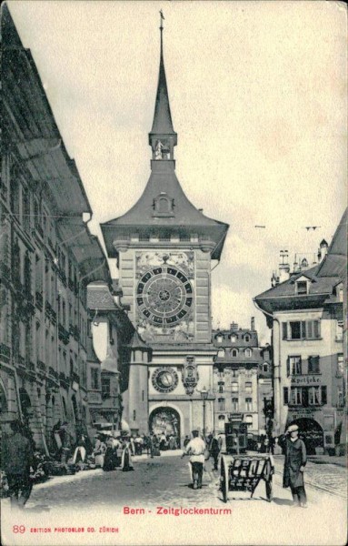 Bern - Zeitglockenturm Vorderseite