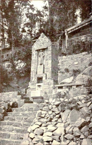 Monnument des chasseurs au Vieil Armand(Hartmannswillerkopf)-(cote allemand) Vorderseite