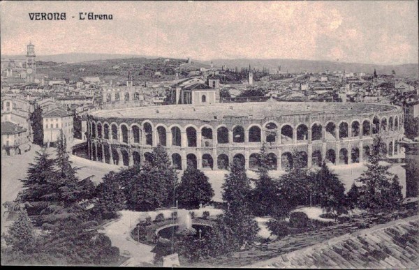 Verona - L'Arena Vorderseite