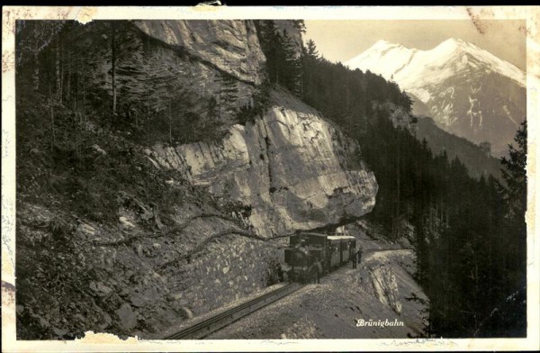 Brünigbahn Vorderseite
