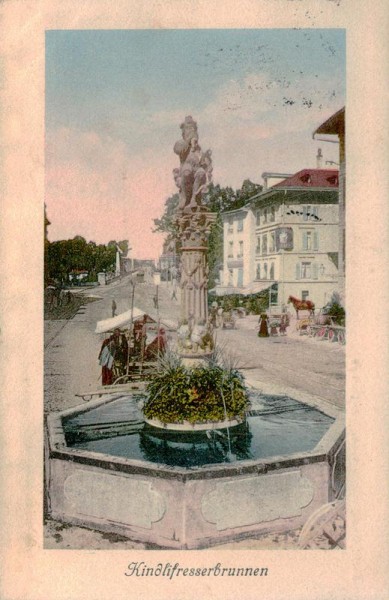 Kindlifresserbrunnen Vorderseite
