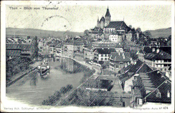 Thun - Blick vom Thunerhof Vorderseite