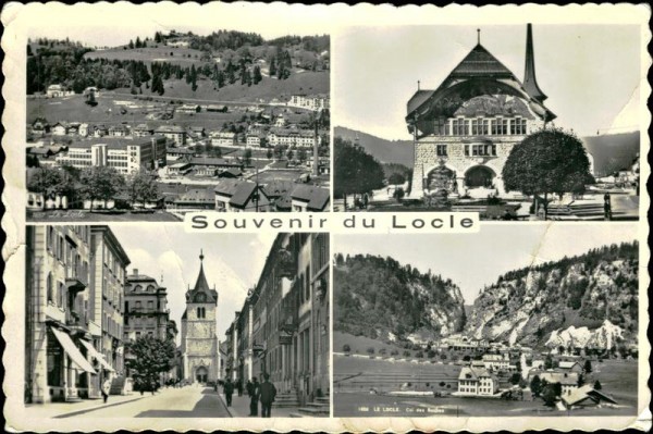 Souvenir du Locle Vorderseite