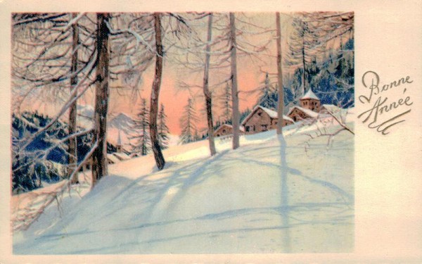 Bonne Année Vorderseite