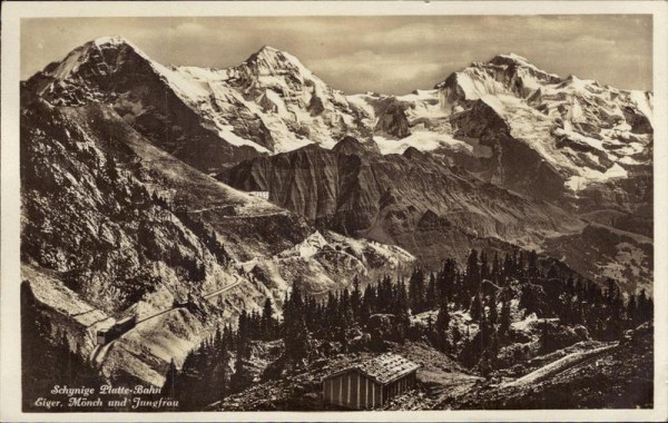 Schynige Platte Vorderseite