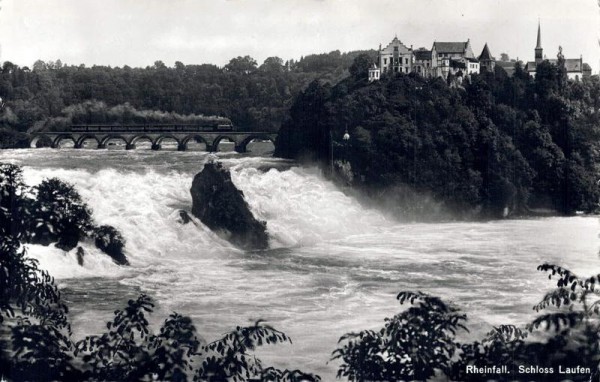 Rheinfall. Schloss Laufen. 1938 Vorderseite