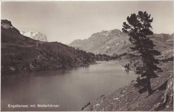 Engstlensee mit Wetterhörner