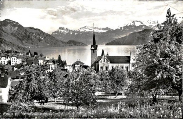 Weggis am Vierwaldstättersee Vorderseite