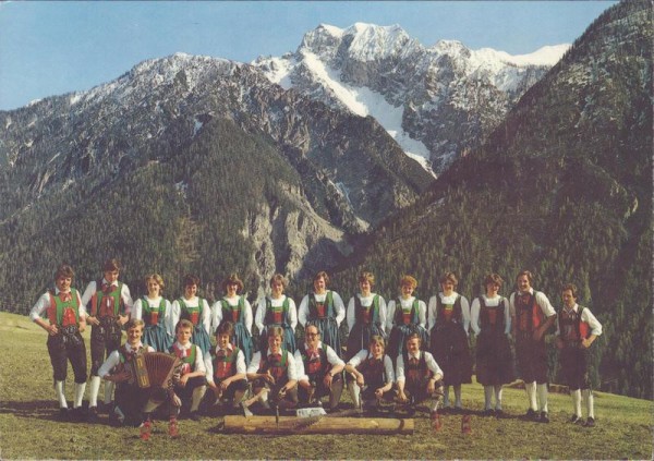 Volkstanzgruppe Anras, Osttirol Vorderseite