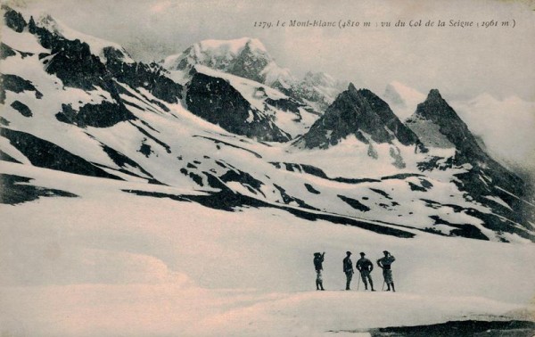 Mont Blanc Vorderseite