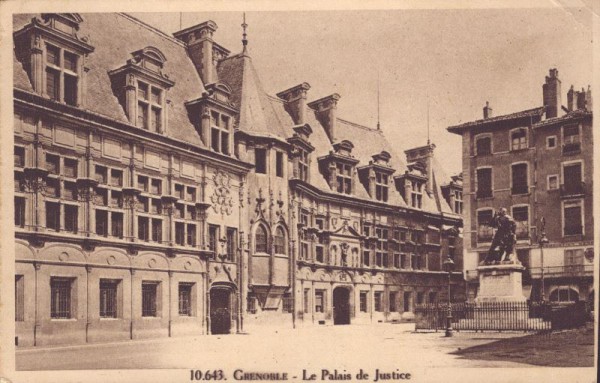 Grenoble, Le Palais de Lustice