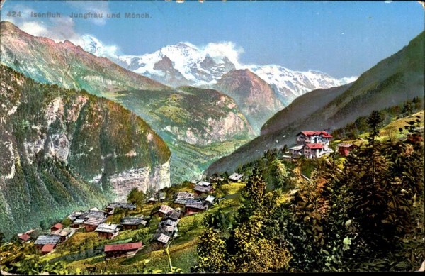 Isenfluh - Jungfrau und Mönch Vorderseite