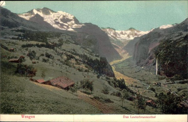 Wengen - Das Lauterbrunnenthal Vorderseite