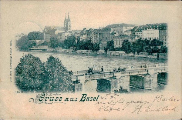 Gruss aus Basel Vorderseite