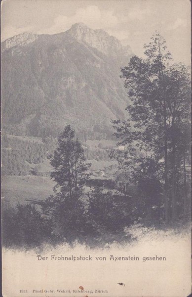 Fronalpstock Vorderseite