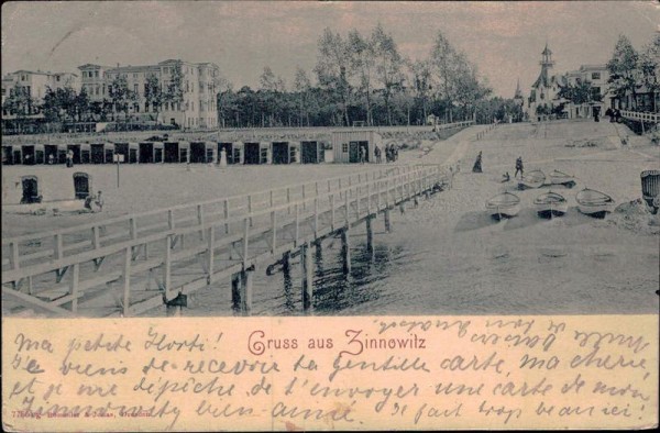 Gruss aus Zinnowitz Vorderseite