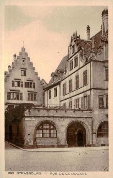 Ancienne douane de Strasbourg Vorderseite
