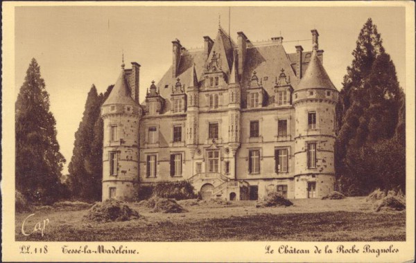 Tessé-la-Madeleine, le château