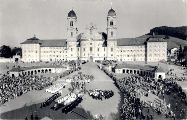 Einsiedeln, Klosterkirche Vorderseite