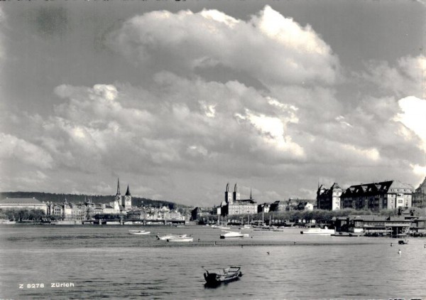 Zürich vom See Vorderseite