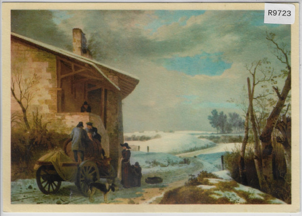 Pro Juventute 1948 - Adam W. Toepffer Winterlandschaft - Paysage d'hiver