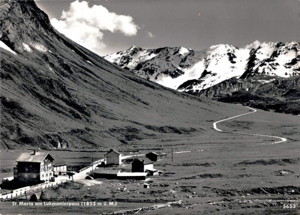 St. Maria am Lukmanierpass Vorderseite