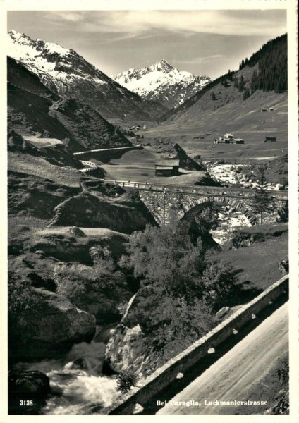 Curaglia, Luckmanierstrasse, Luftkurort Vorderseite
