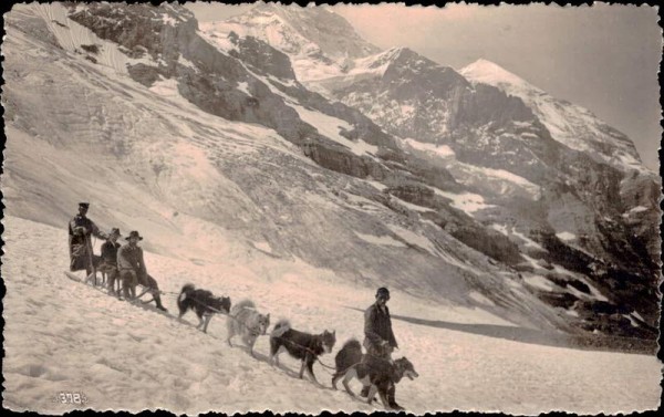 Eigergletscher, Polarhunde Vorderseite