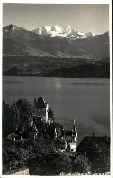 Oberhofen am Thunersee Vorderseite