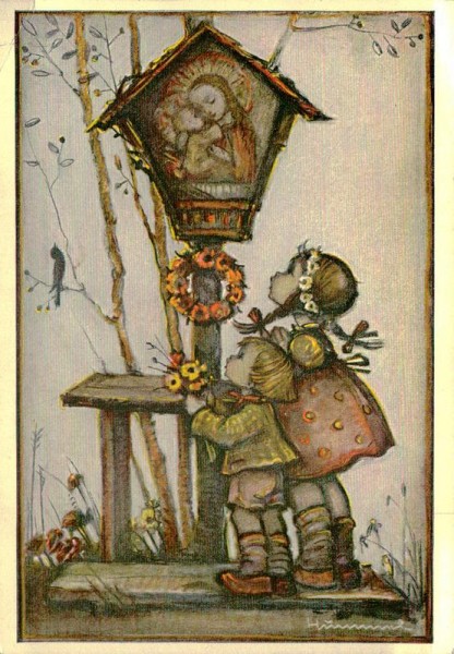Bildstöckle aus dem "Hummel-Buch" Vorderseite