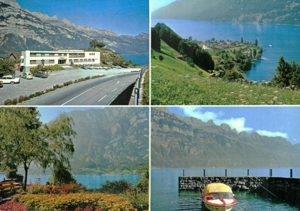 Murg am Walensee, Hotel Rössli Vorderseite