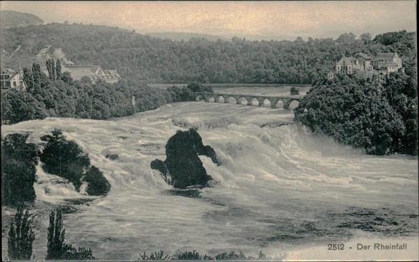 Der Rheinfall Vorderseite