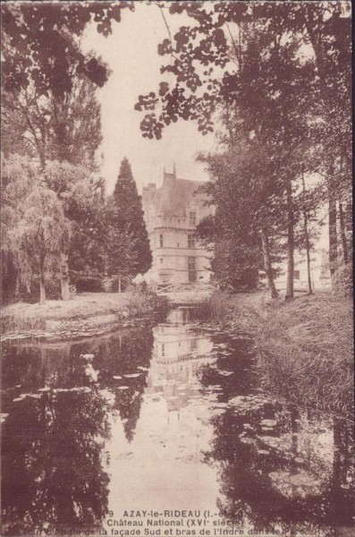 Schloss Azay-le-Rideau Vorderseite