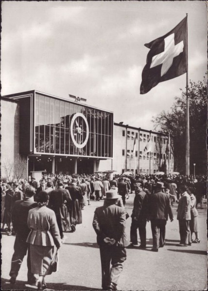 Mustermesse Basel. Halle 10-21 Haupteingang