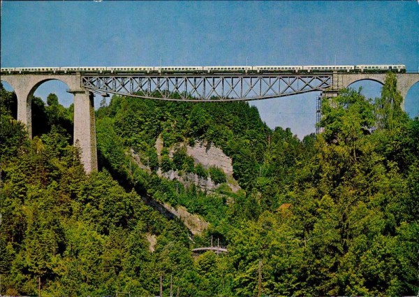 Bodensee-Toggenburg-Bahn, Sitterviadukt Vorderseite