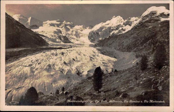 Morteratschgletscher Vorderseite