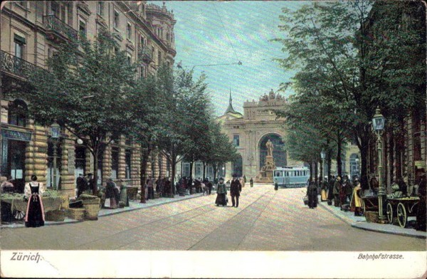 Zürich - Bahnhofstrasse Vorderseite