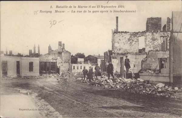 Revigny, Bataille de la Marne 1914