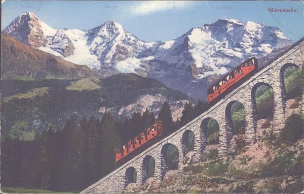 Mürrenbahn Vorderseite