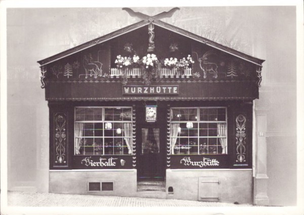 Bierhalle "Wurzhütte", Zürich