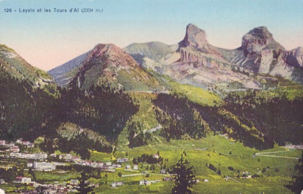 Leysin et les Tours d'Ai