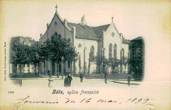 Bale, eglise francaise Vorderseite