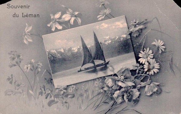 Souvenir du Léman, 1912 Vorderseite