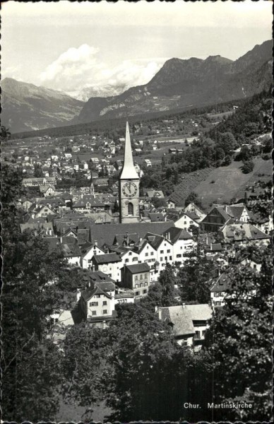 Chur. Martinskirche Vorderseite