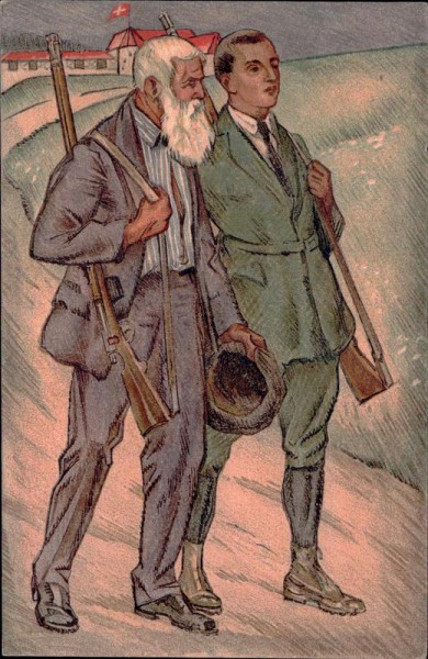 Schweiz. Schützenverein 1924 Vorderseite