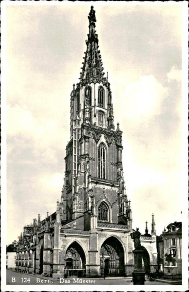 Berner Münster Vorderseite