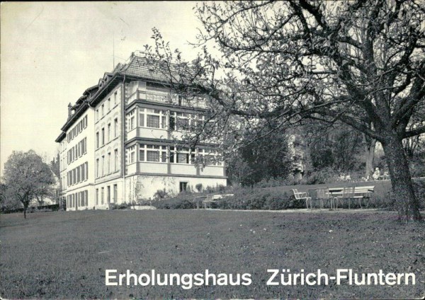 Erholungshaus Zürich-Fluntern Vorderseite