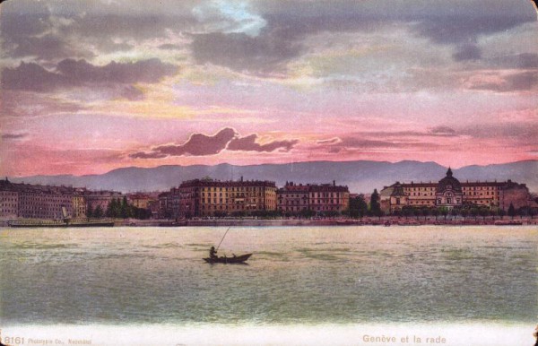 Genève et la rade